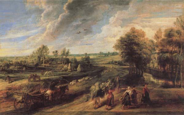 Peter Paul Rubens Return of the Peasants from the Fields